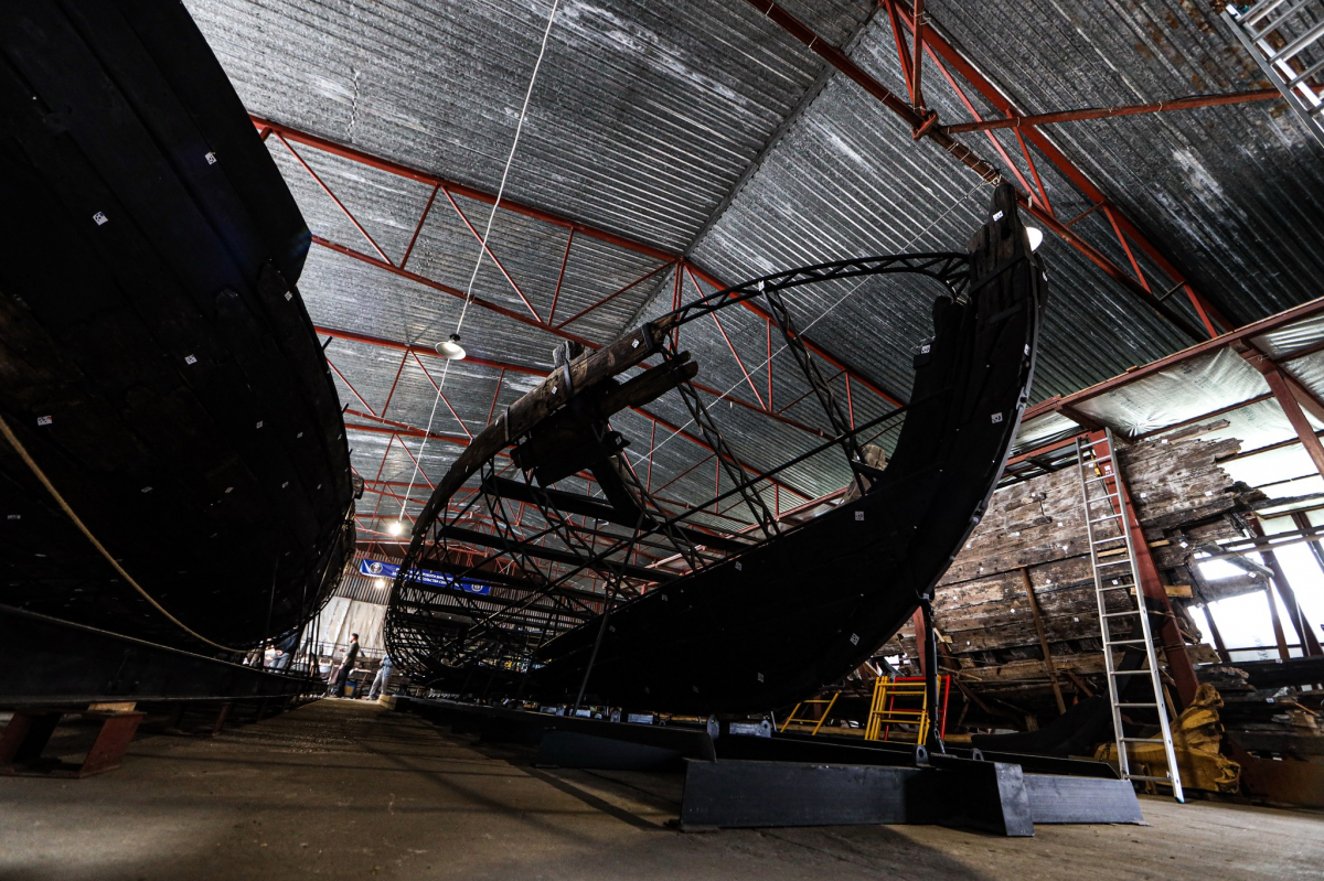 Музей судноплавства на Хортиці