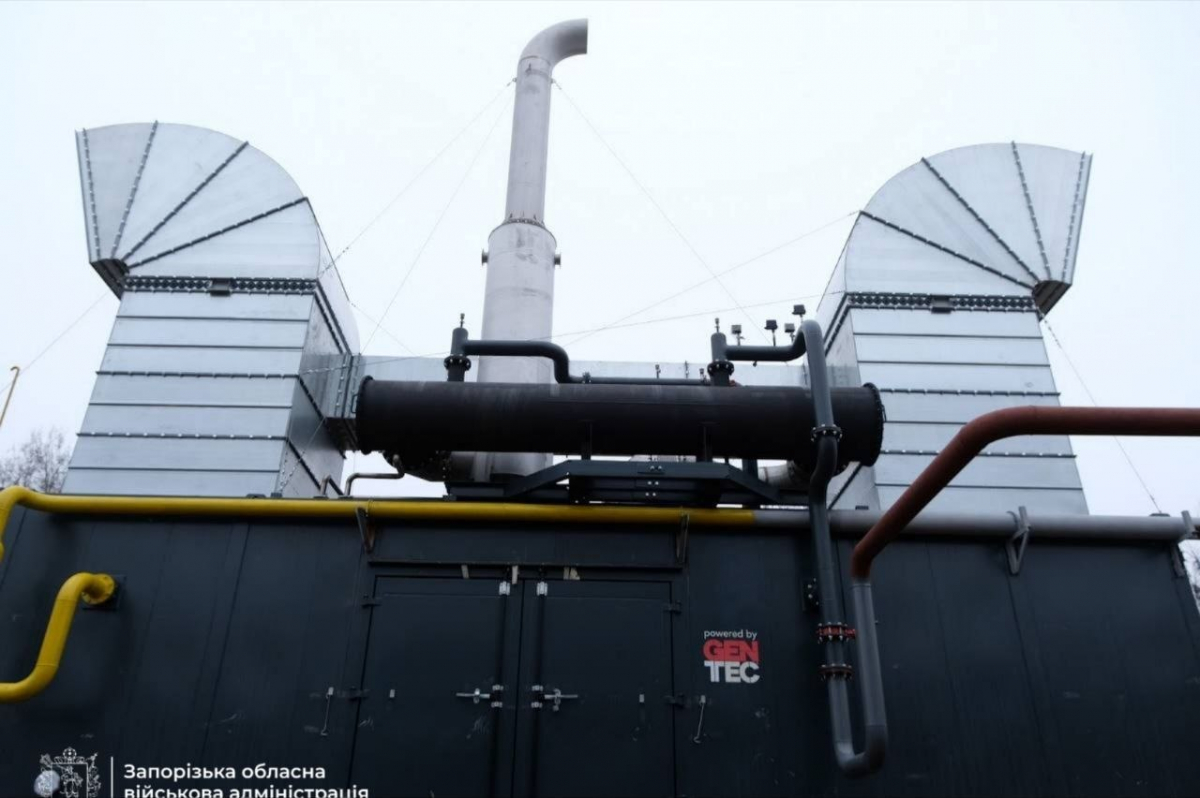 У Запоріжжі встановили ще дві когенераційні установки для лікарні