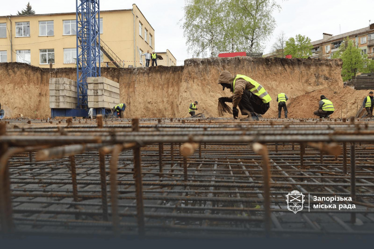 Підземний дитсадок у Запоріжжі: як просувається будівництво та коли запрацює - фото