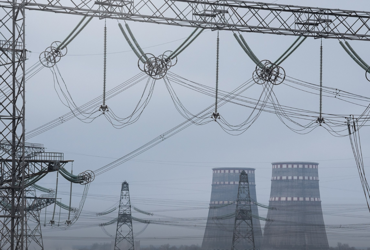 Півтори години у блекауті: на окупованій Запорізькій атомній електростанції вже відновили живлення 