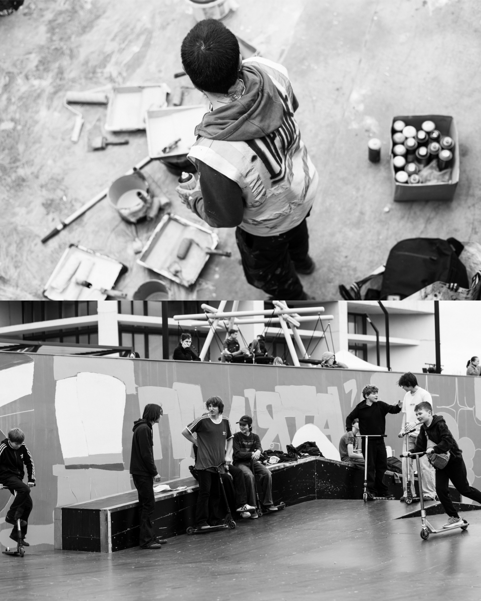 Презентували скейт-майданчик: у Запоріжжі відбувся молодіжний фестиваль (фото)