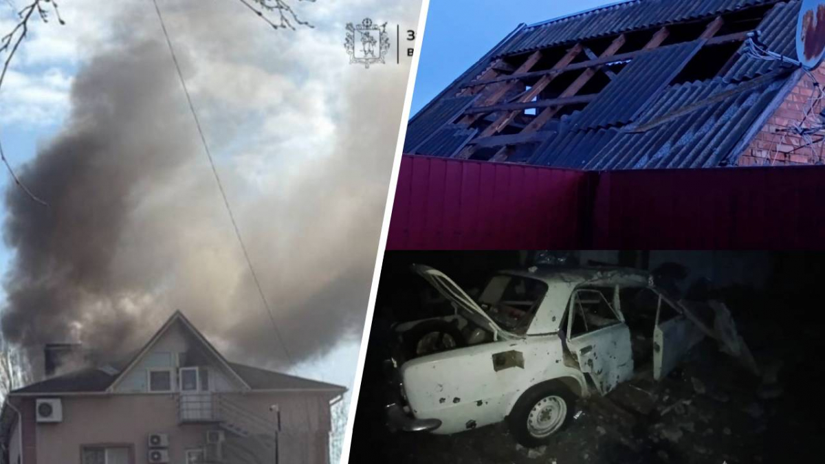 13 квітня вранці Запоріжжя атакували двічі, фото ЗОВА