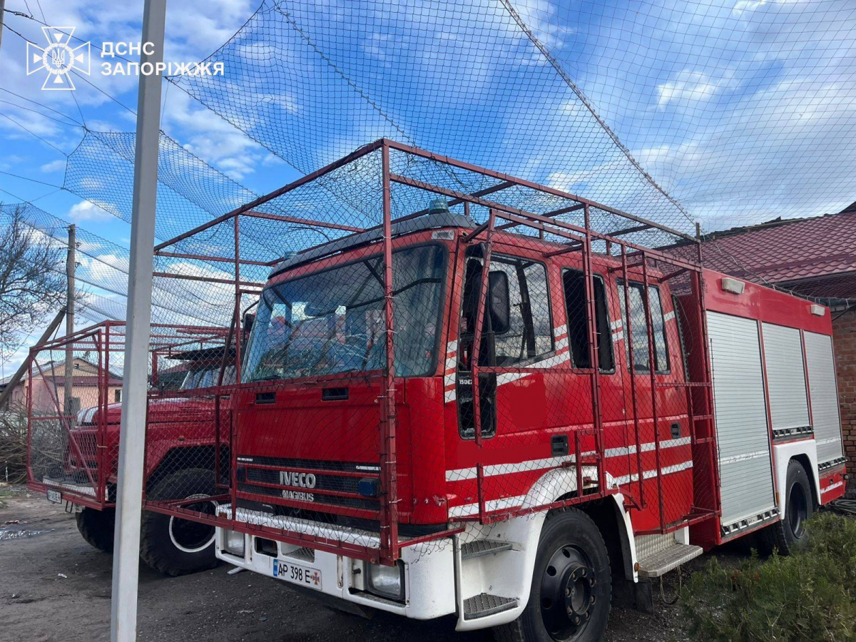 Російські війська атакували пожежну частину в Запорізькій області (фото)