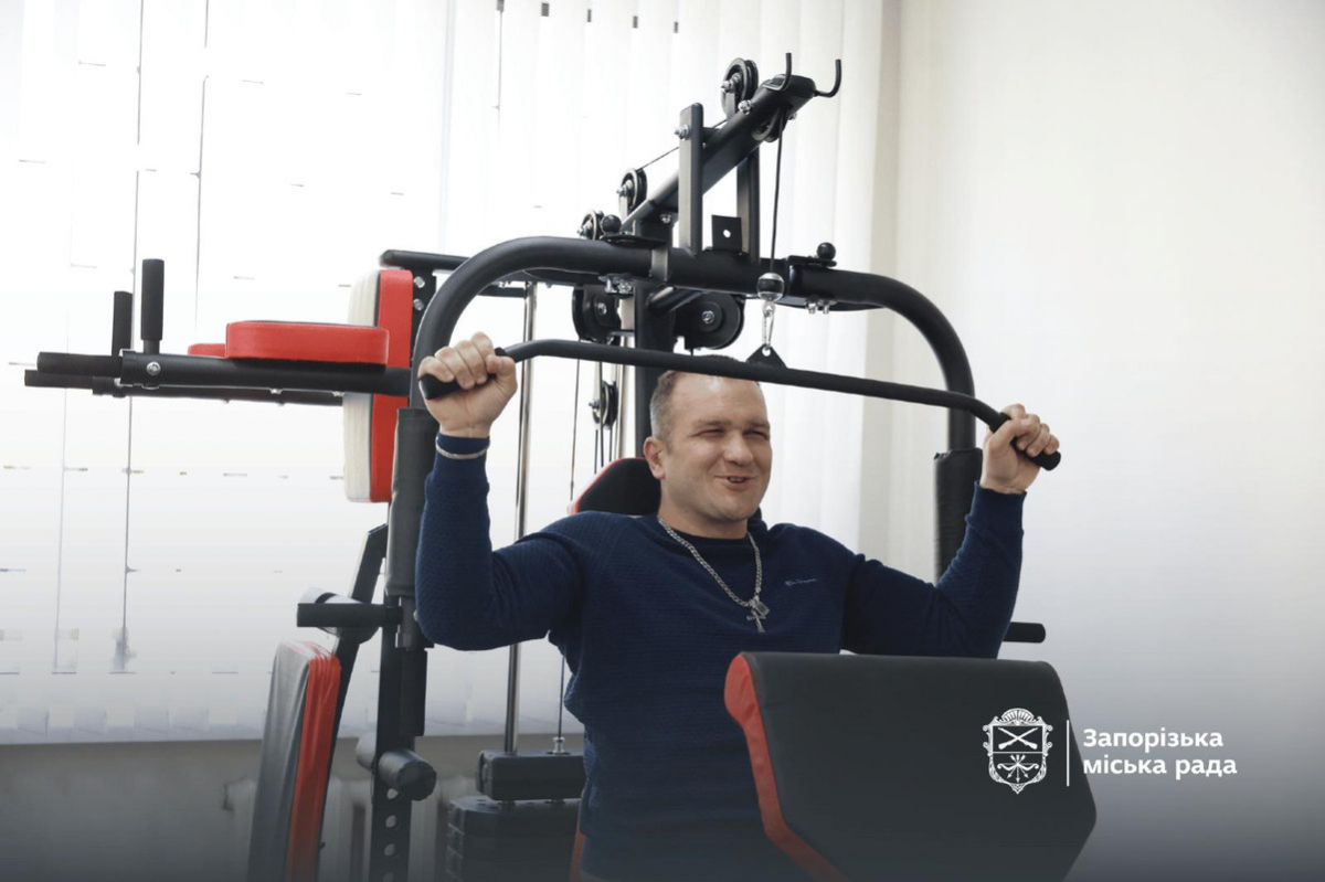 У Запоріжжі відкрили простір для ветеранів — сучасну залу облаштували у Хортицькому районі (фото)