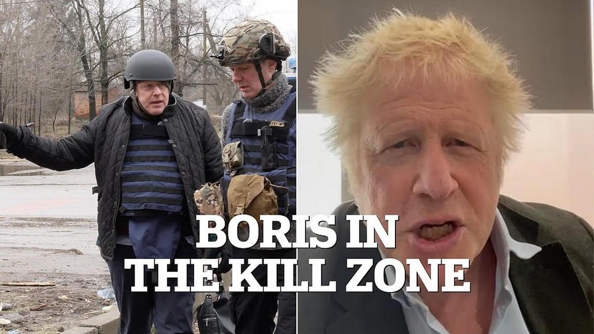 "Українці переможуть" - екс-прем'єр Британії Борис Джонсон відвідав позиції ЗСУ на Запорізькому напрямку (фото)