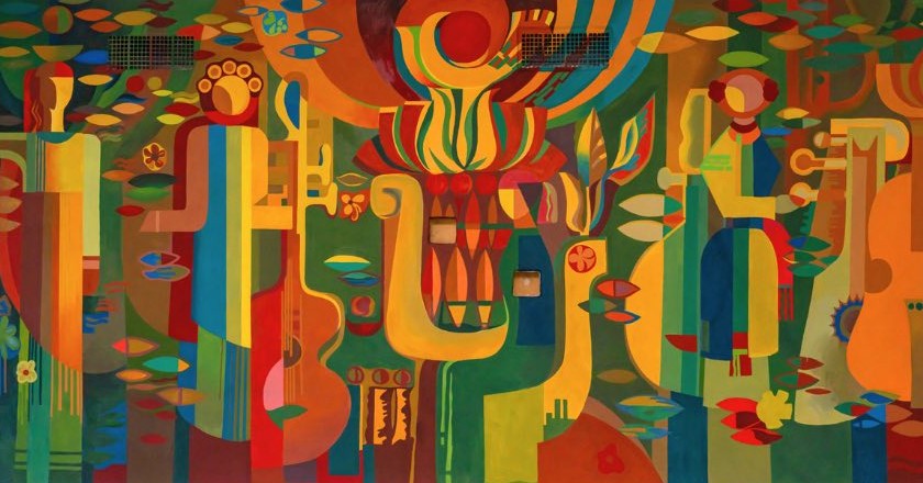 Відновили історію за два тижні — у Запоріжжі ожив занедбаний стінопис 70-х років (фото)