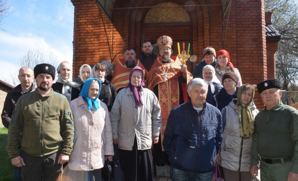 В окупованому Токмаку захопили храм, фото: Донецький екзархат УГКЦ