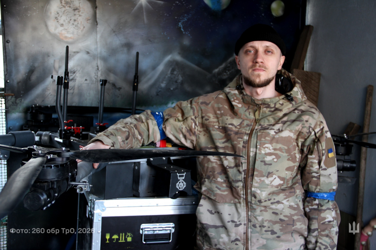 Врятував собаку з ЛБЗ і керує бойовим дроном: історія штурмана "Юджина" із запорізької бригади