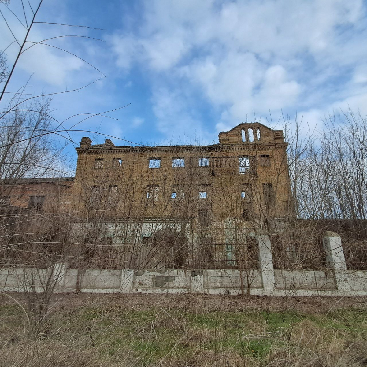 Паровий млин Гєйна в селищі Тернувате Запорізького району. Фото: ГО "Гуляйпільські старожитності"