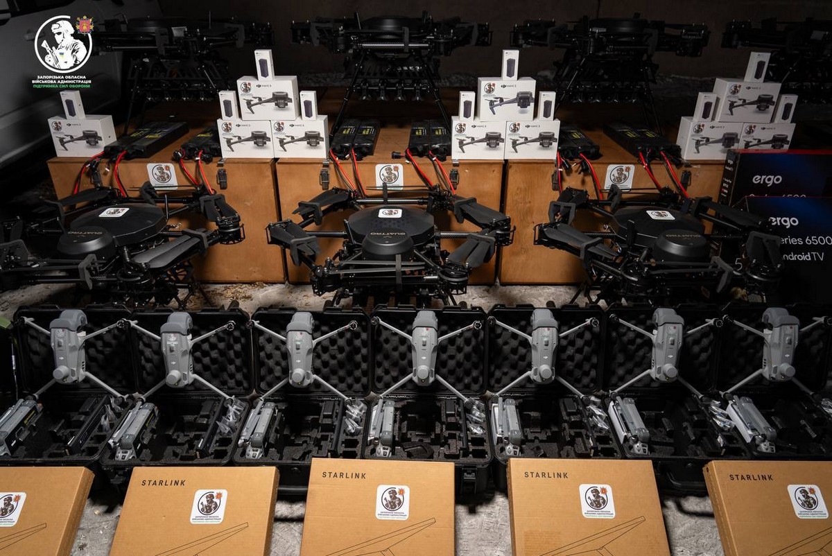 На Запоріжжі розвідники отримали нову техніку на 14 мільйонів гривень, фото: ЗОВА