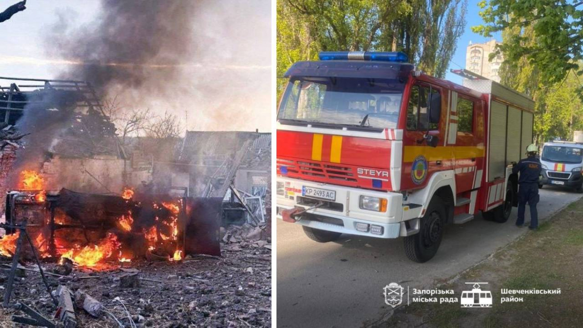 Атака на Запоріжжя та обстріли громад: троє людей постраждали внаслідок ударів рф (фото)