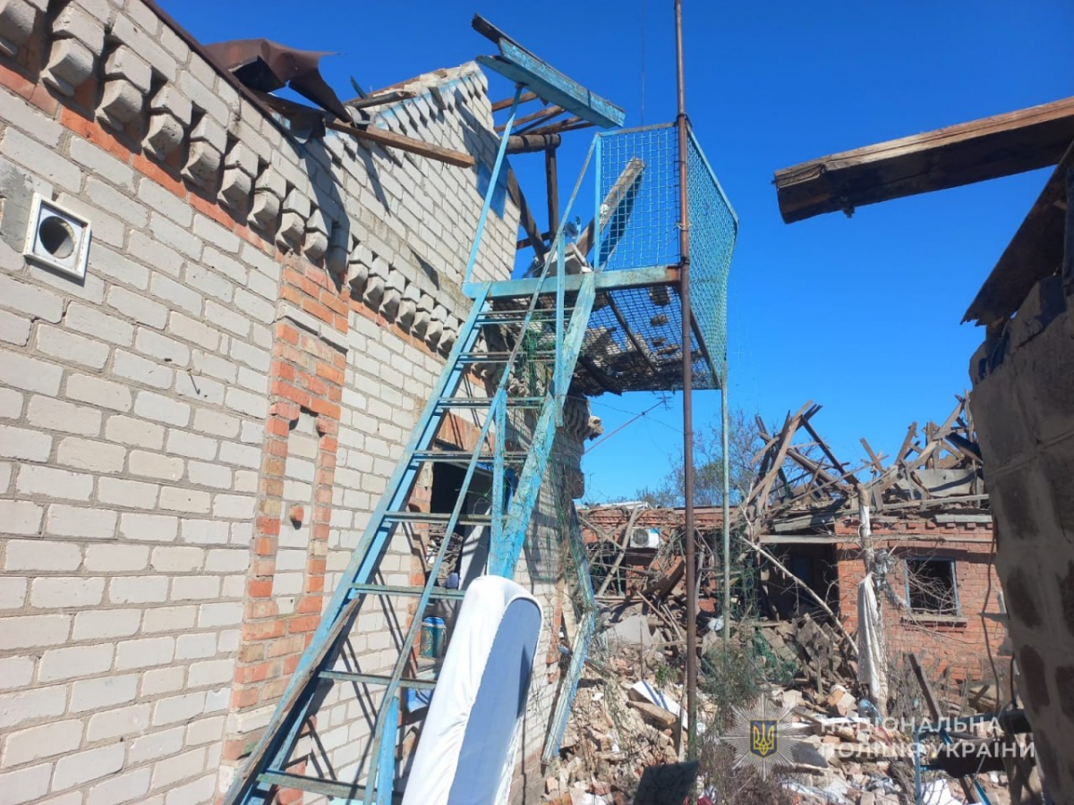 Наслідки ворожих обстрілів Запорізької області 2 травня
